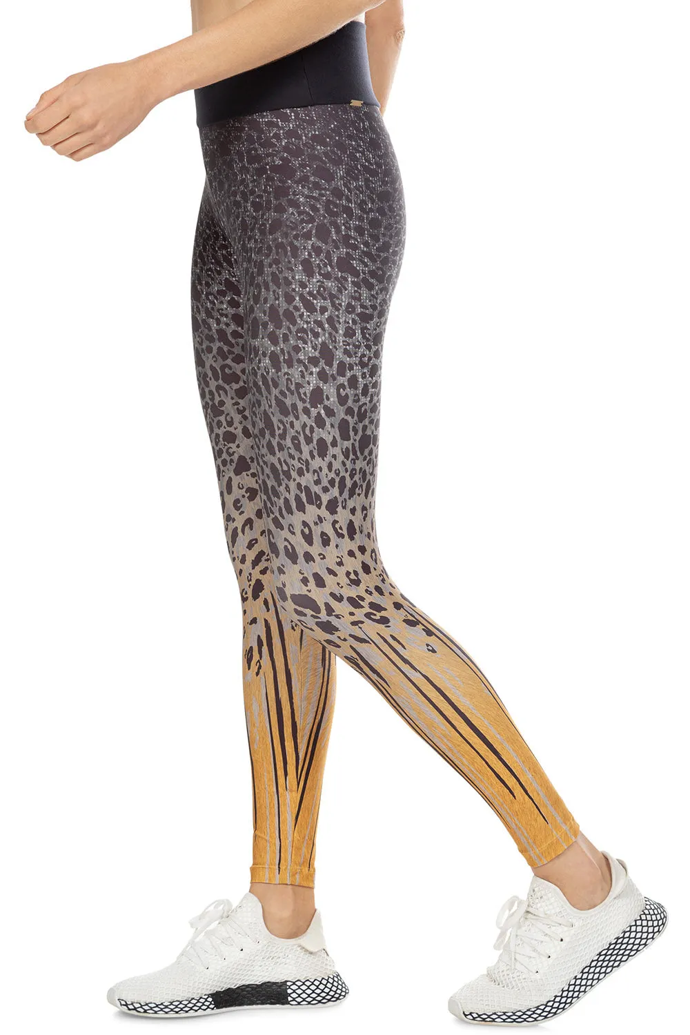 Beach Jaguar Leggings | Activewear | Exclusive Animal Print