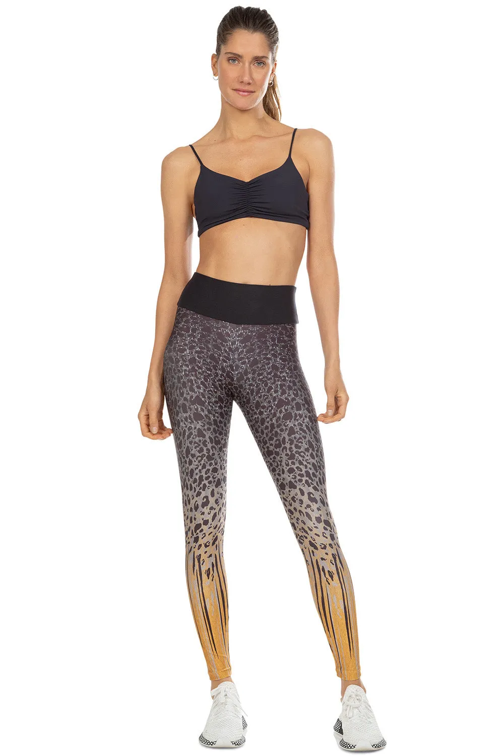 Beach Jaguar Leggings | Activewear | Exclusive Animal Print