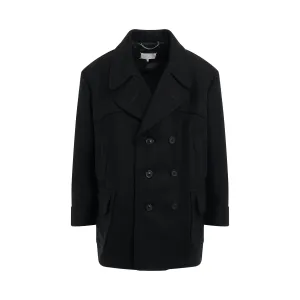 Classic Drop Coat in Black