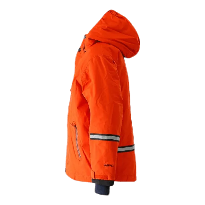 Davie Ski Jacket Kid Orange