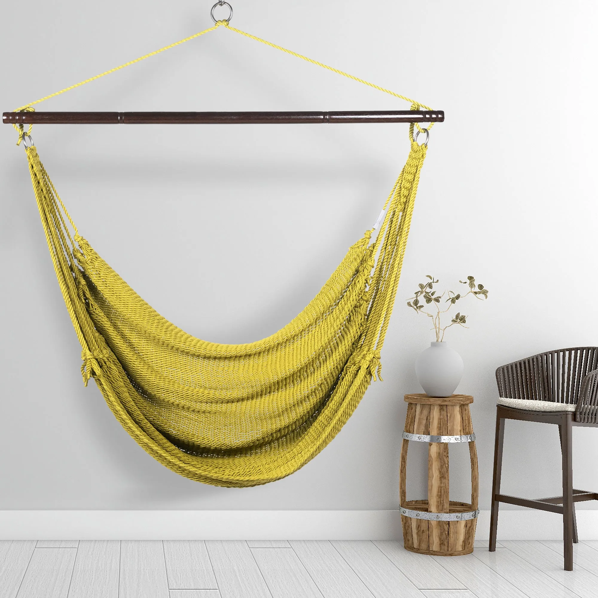 Jumbo Caribbean Hammock Chair - Olive