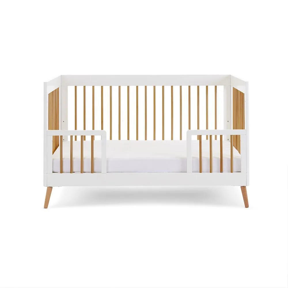 Maya 2 Piece Nursery Furniture Set - White & Natural