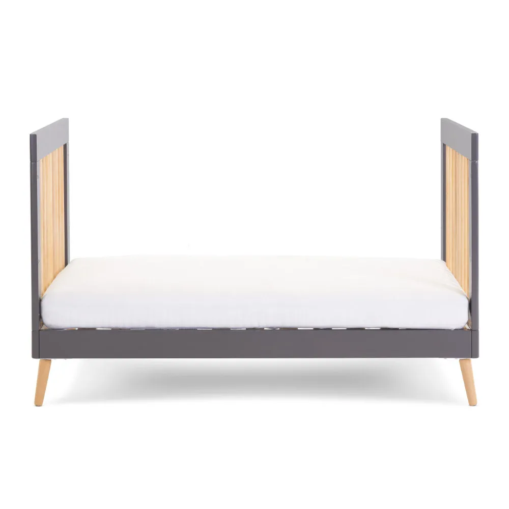 Maya 2 Piece Nursery Furniture Set - White & Natural