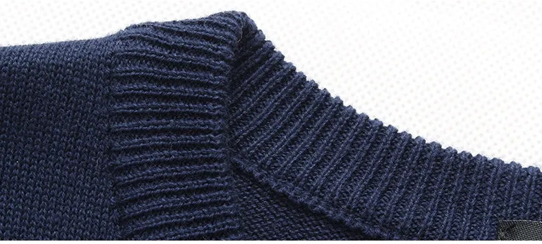 Men's Autumn Casual Striped Slim Fit Pullover