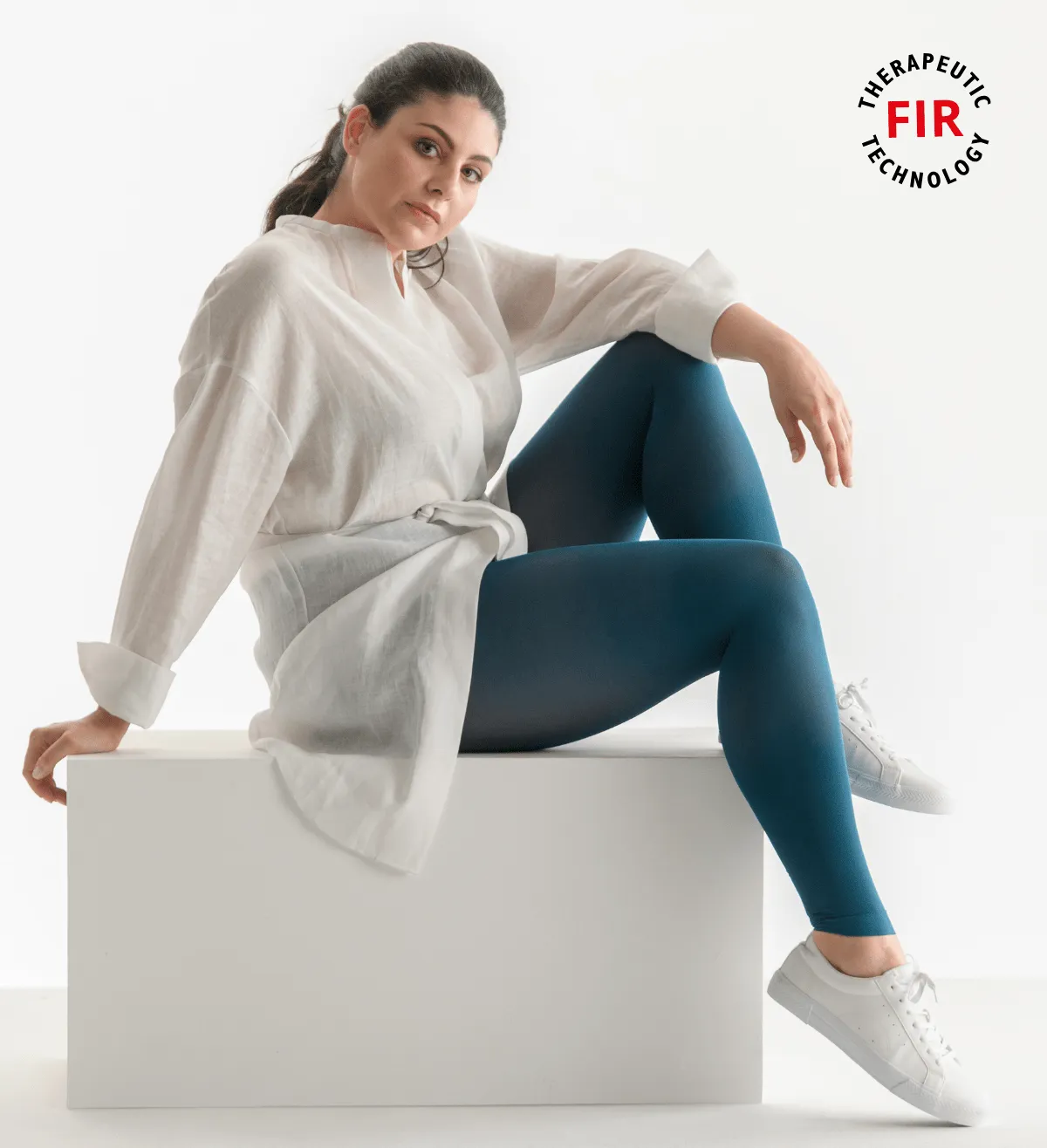 OPENED: Red Wellness 70 Compression Leggings 12/15 mmHg