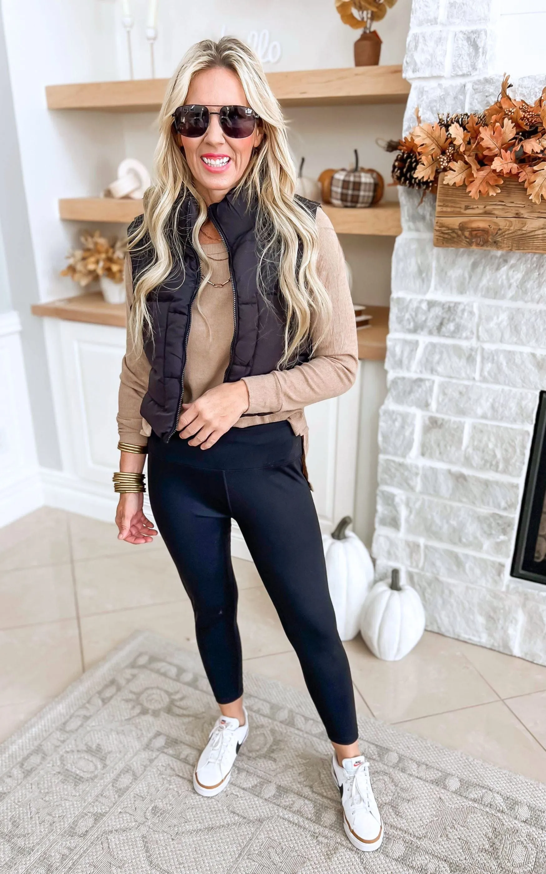 Puffer Vest With Pockets