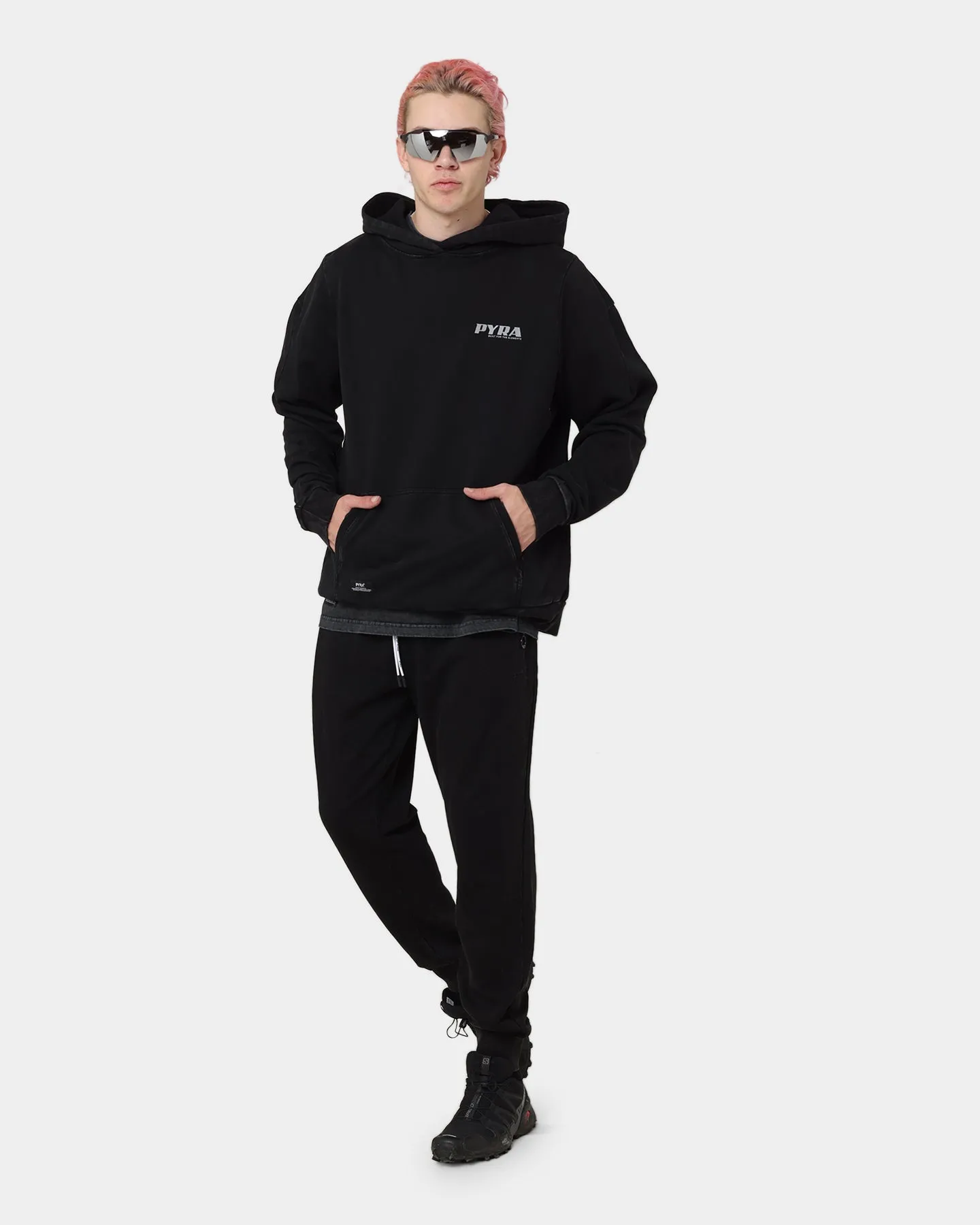 PYRA Highway Track Pants Vintage Black