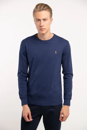 Ralph Lauren Custom Slim Fit Soft Cotton T-Shirt | Spring Navy