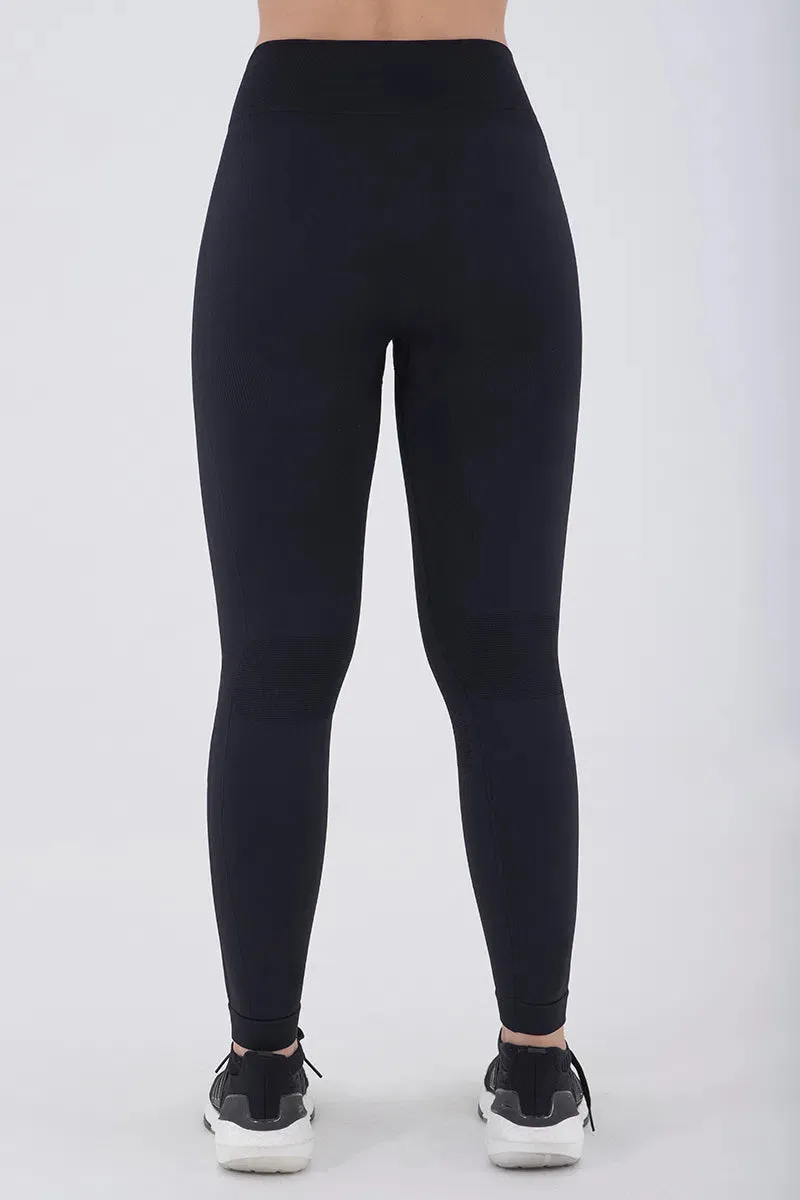 Seamless Thermal X-Run High Compression Emana Leggings Anti-Cellulitis