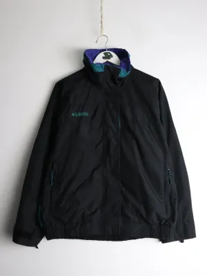 Vintage Columbia Jacket Womens Medium Black Bugaboo Ski