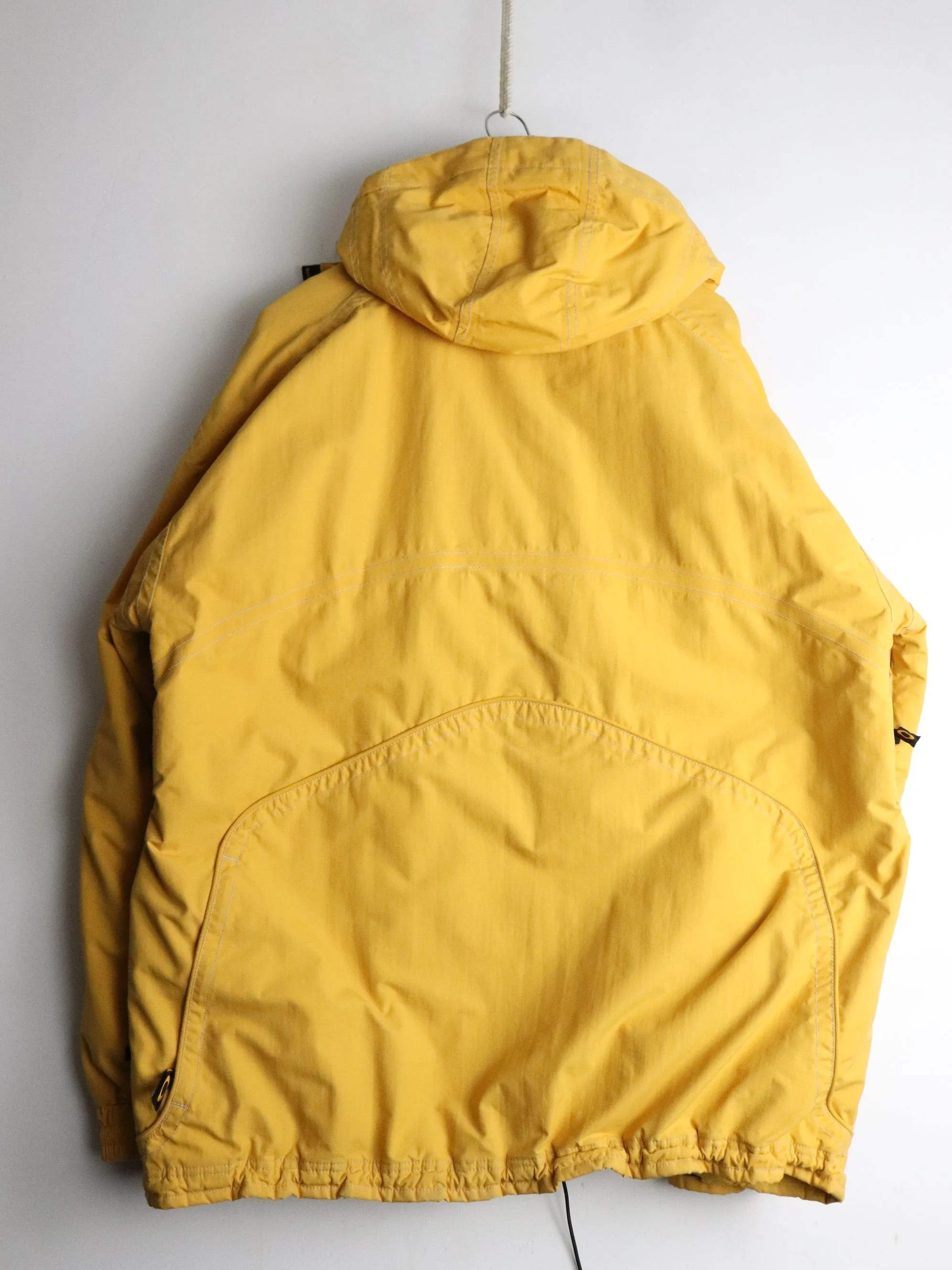 Vintage Oakley Jacket Mens XL Yellow Sofware Ski